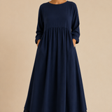 Loralya | Vestido maxi solto e elegante
