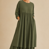 Loralya | Vestido maxi solto e elegante